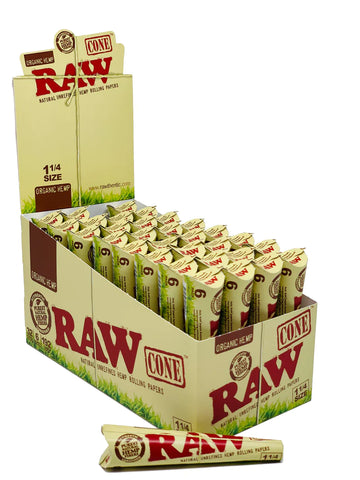 Raw Organic Cones - 1/14