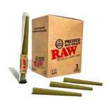 RAW Pressed Bud Wraps Prerolled Flower Cones